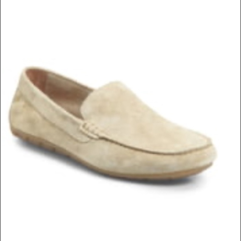 Born Men’s Beige Suede Slip On Loafer- Size 9
